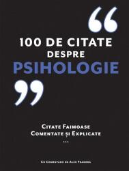 100 de citate despre Psihologie (ISBN: 9786066839624)