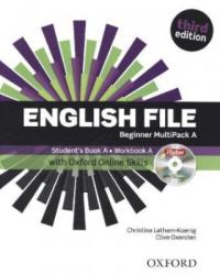 English File: Beginner: MultiPACK A with Oxford Online Skills - Clive Oxenden, Clive Oxenden (ISBN: 9780194501859)