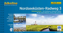 Nordseeküsten Radweg kerékpáros atlasz 3. Esterbauer 1: 75 000 Észak-tengeri kerékpáros atlasz (ISBN: 9783850007740)