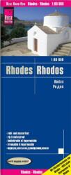 Rodosz térkép Reise 1: 80 000 Rhodos térkép 2019 (ISBN: 9783831774203)
