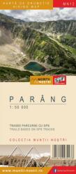 Munții Parâng. Hartă de drumeție (ISBN: 5948490930238)