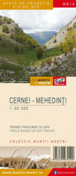 Munții Cernei-Mehedinți. Hartă de drumeție (ISBN: 5948490930290)