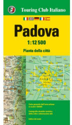 Padova térkép Touring Club Italiano 1: 12 500 (ISBN: 9788836573431)