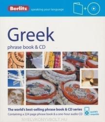 Berlitz görög szótár és CD Greek Phrase Book & CD (2012)