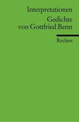Gedichte von Gottfried Benn (1997)
