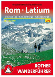 Rom I Latium túrakalauz Bergverlag Rother német RO 4244 (2003)