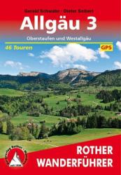 Allgäu 3 - Westallgäu und Oberstaufen túrakalauz Bergverlag Rother német RO 4130 (2011)