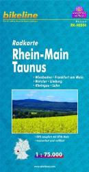 Rajna-Majna-Taunus kerékpáros térkép 1: 75 000 (2009)