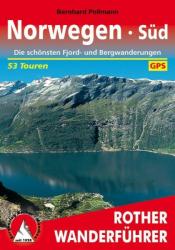 Norwegen Süd túrakalauz Bergverlag Rother német RO 4002 (2011)