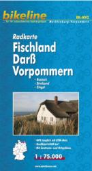 Fischland, Darss, Vorpommern kerékpár térkép (2011)