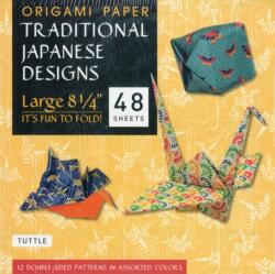 Origami Paper - Traditional Japanese Designs - Large 8 1/4 (2011)