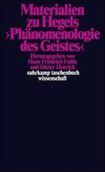 Materialien zu Hegels Phänomenologie des Geistes (2009)