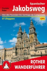 Von den Pyrenäen bis Santiago de Compostela túrakalauz Bergverlag Rother német RO 4330 (2011)