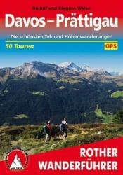 Davos I Prättigau túrakalauz Bergverlag Rother német RO 4010 (2009)
