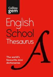 Collins Gem School Thesaurus (ISBN: 9780008321185)
