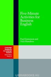 Five-Minute Activities for Business English (ISBN: 9780521547413)