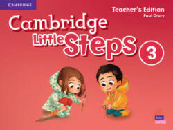 Cambridge Little Steps Level 3 Teacher's Edition - Paul Drury (ISBN: 9781108736688)