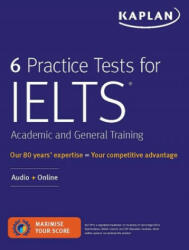 6 Practice Tests for IELTS Academic and General Training - Kaplan Test Prep (ISBN: 9781506250175)