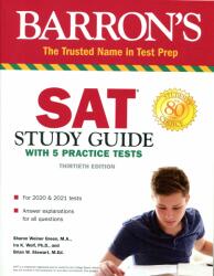 SAT Study Guide with 5 Practice Tests (Barron's Test Prep) - Thirtieth Edition (ISBN: 9781506258027)