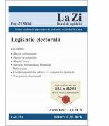 Legislatie electorala. Cod 701. Actualizat la 1. 10. 2019 - Stefan Deaconu (ISBN: 9786061808588)
