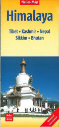 Himalája autótérkép - Himalaya - Tibet, Kashmir, Nepal, Sikkim, Bhutan (ISBN: 9783865742704)