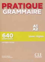 Pratique Grammaire - Niveau A1-A2 - Livre + Corrigés (ISBN: 9782090389852)