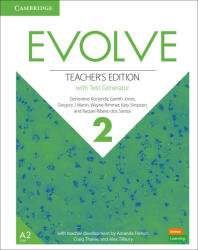 Genevieve Kocienda, Gareth Jones, Gregory J. Manin, Wayne Rimmer, Katy Simpson, Raquel Ribeiro dos Santos: Evolve Level 2 Teacher's Edition with Test Generator (ISBN: 9781108405164)