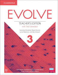 Genevieve Kocienda, Wayne Rimmer, Lynne Robertson, Katy Simpson: Evolve Level 3 Teacher's Edition with Test Generator (ISBN: 9781108405171)