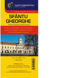 Hartă rutieră Sfântu Gheorghe (ISBN: 9789633529096)