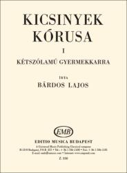 KICSINYEK KÓRUSA I KÉTSZÓLAMÚ GYERMEKKARRA (ISBN: 9786400190657)