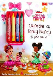 Disney. Fancy Nancy. Coloram cu Fancy Nancy si prietenii ei. Contine 4 creioane cerate (ISBN: 9786063339332)