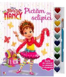 Disney. Fancy Nancy. Pictam cu sclipici. Carte de colorat cu pensula si acuarele (ISBN: 9786063338854)