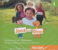 Jana Und Dino 1 Medienpaket 2 Audio-CDs und 1 DVD zum Kursbuch (ISBN: 9783191210618)