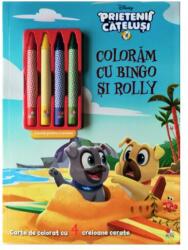Disney. Prietenii catelusi. Coloram cu Bingo si Rolly. Contine 4 creioane cerate (ISBN: 9786063339349)