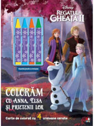 Disney. Regatul de gheata II. Coloram cu Anna, Elsa si prietenii lor. Carte de colorat (ISBN: 9786063340109)