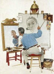 Norman Rockwell's Triple Self-Portrait Notebook - Norman Rockwell (ISBN: 9780486814575)
