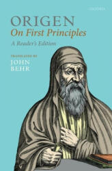 Origen: On First Principles Reader's Edition (ISBN: 9780198845317)