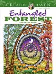 Creative Haven Entangled Forest Coloring Book - Angela Porter (ISBN: 9780486833996)