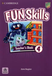 Jane Boylan: Fun Skills Level 4 Teacher's Book with Audio Download (ISBN: 9781108563505)