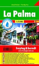 La Palma térkép Freytag 1: 75 000 Freytag térkép AK 0518 (ISBN: 9783707918397)
