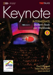 Keynote B1.2/B2.1: Intermediate - Student's Book and Workbook (Combo Split Edition A) + DVD-ROM - Paul Dummett, Lewis Lansford, Helen Stephenson (2018)