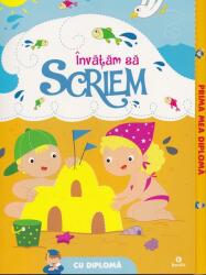 Invatam sa scriem. Carte cu diploma (ISBN: 9786066467001)
