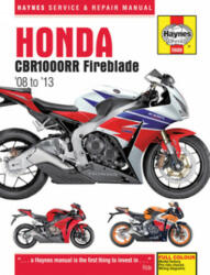 Honda Cbr1000rr Fireblade '08 to '13 (ISBN: 9781785214448)