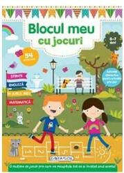 Blocul meu cu jocuri: 6-7 ani (ISBN: 9786060240044)
