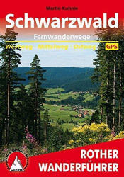 Schwarzwald Fernwanderwege túrakalauz Bergverlag Rother német RO 4398 (2010)