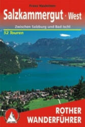 Salzkammergut West túrakalauz Bergverlag Rother német RO 4385 (2010)