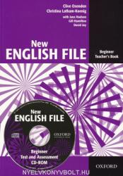 New English File: Beginner: Teacher's Book with Test and Assessment CD-ROM - Clive Oxenden, Christina Latham-Koenig, Jane Hudson, David Jay, Gill Hamilton (ISBN: 9780194518772)