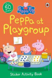 Peppa at Playgroup Sticker Activity Book - Peppa Pig (ISBN: 9780241411940)