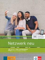 Netzwerk Neu A2.1 Kurs- Und Übungsbuch Mit Audios Und Videos (ISBN: 9783126071628)