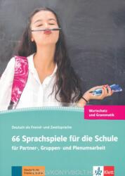 66 Sprachspiele für die Schule, Grammatik und Wortschatz. für Partner-, Gruppen- und Plenumsarbeit - Susanne Daum (ISBN: 9783126741569)